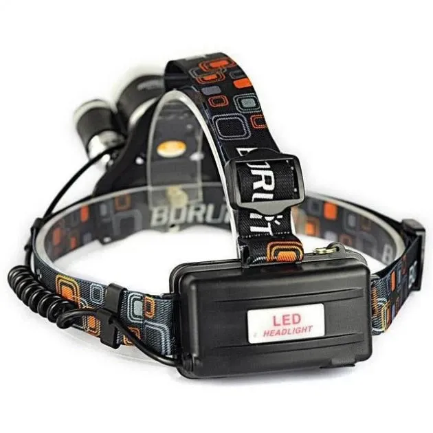 Акумуляторний ліхтар на голову Bailong RJ 3000T6 Світлодіодний ліхтар із зарядкою USB Одеса - фото 9