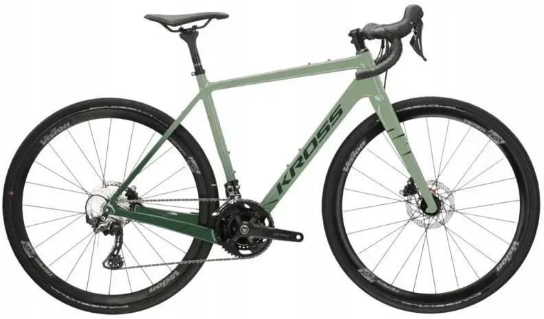 Велосипед Kross Esker 8.0 Zielony Czarny Połysk 28 2024 Киев - изображение 1