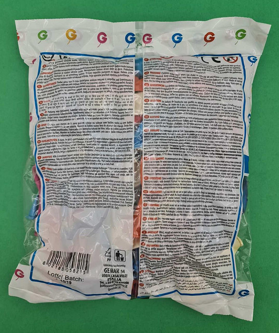 Повітряні латексні кулі металік асорті 5" (13 см) 100 шт (1 пач.) Харків - фото 3