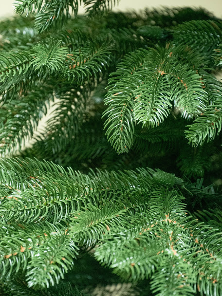 Искусственная пушистая елка Премиум (высота 2.60 м) литая (Зеленая) Винница - изображение 3