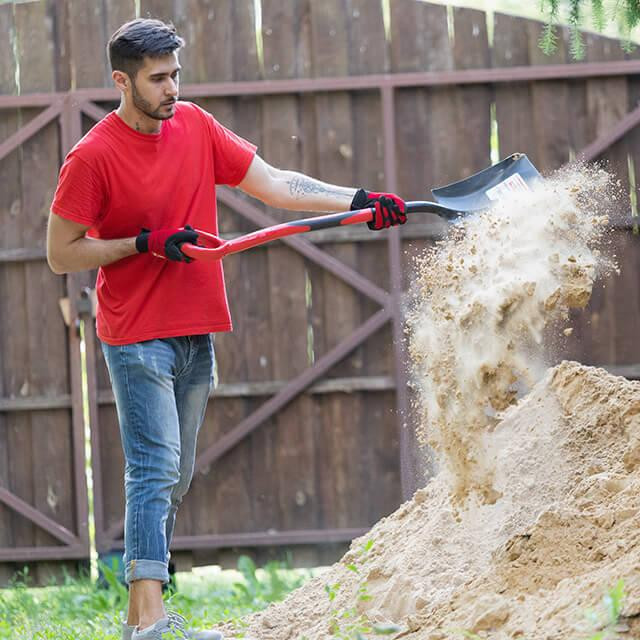 Лопата совкова, ручка з фібергласу, 238×282×1050 мм INTERTOOL FT-2014 Київ - фото 8