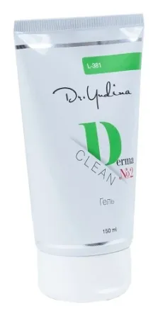 Гель лікувальний №2 для обличчя  Derma-Clean Dr. Yudina 150 мл Дніпро