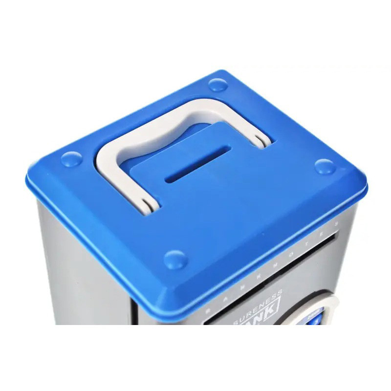 Детская копилка-сейф WF-3015H(Blue) музыка, свет, пароль, имитация отпечатка Винница - изображение 3