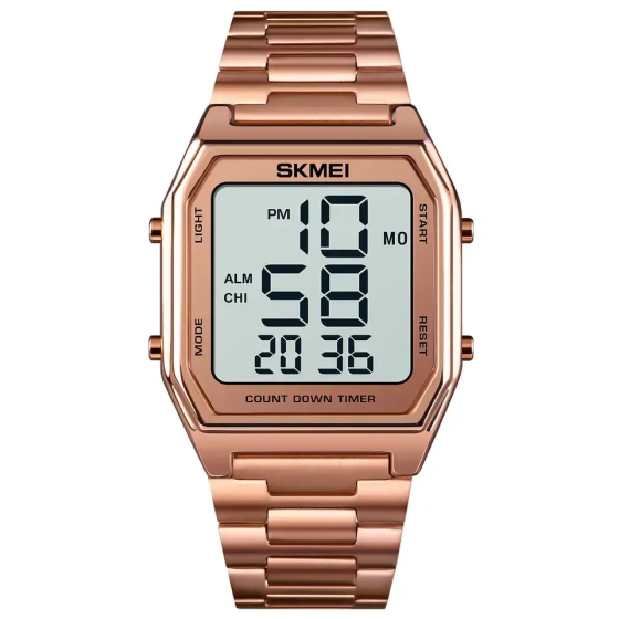 Чоловічий наручний годинник Skmei 1735 (Рожеве золото) Вінниця
