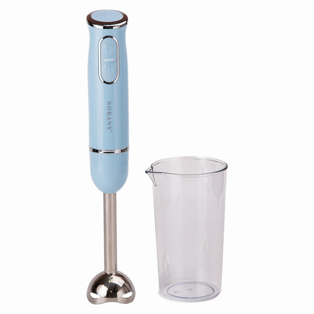 Ручний блендер Sokany 1726 занурювальний 300 Вт Блакитний Київ - фото 3