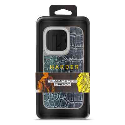 Чехол для мобильного телефона Harder Glamorous Croco Apple iPhone 14 Pro Grey Green (ARM76769) Винница