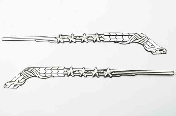 Наклейка шильдик CHESTER (хром) (#5212) Мукачево