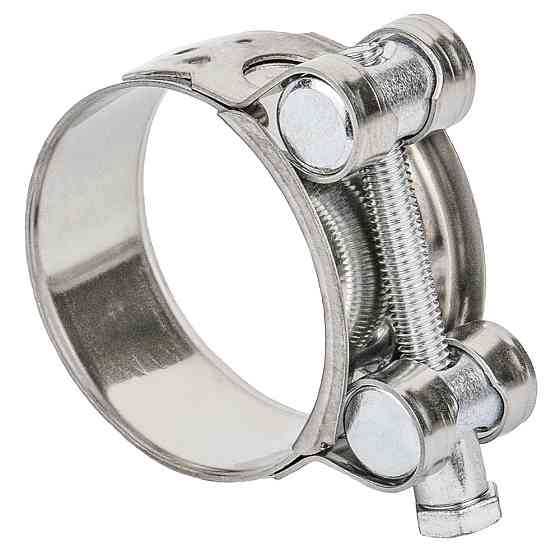 Хомут силовой нержавеющий 22мм Ø44-47мм (КРАТНО 5шт) SIGMA (2508151) Киев