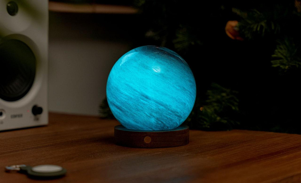 Світильник на акумуляторі Gingko AstraGlass Light Large, піщана буря, 8 режимів освітлення | G050L-SS Київ - фото 7