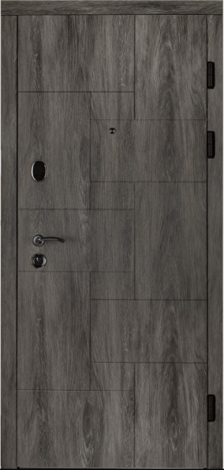 Двері вхідні Наші ДверіРУБІЖ Ескада 26 Дуб шато 860х2040 мм Київ - фото 1