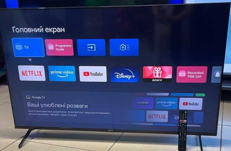 55" Безрамний 9 серія 4К UHD 120 гц.Smart SONY 55"x90J Харків - фото 1