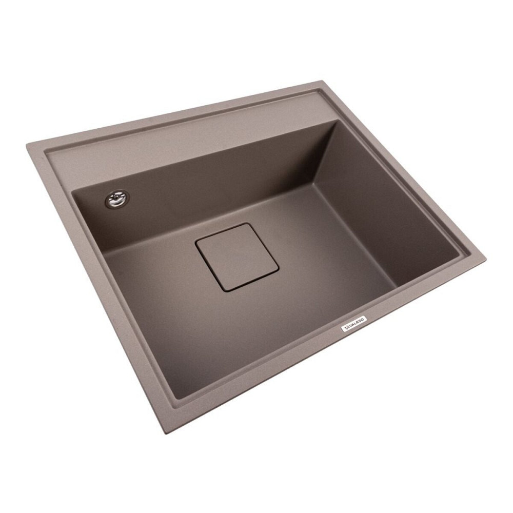 VALESO Гранітна мийка VALESO SHERLIT 6050 матова дюна Київ - фото 3