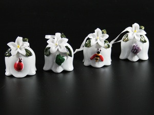 Колокольчики фарфоровые 4 шт Киев - изображение 1