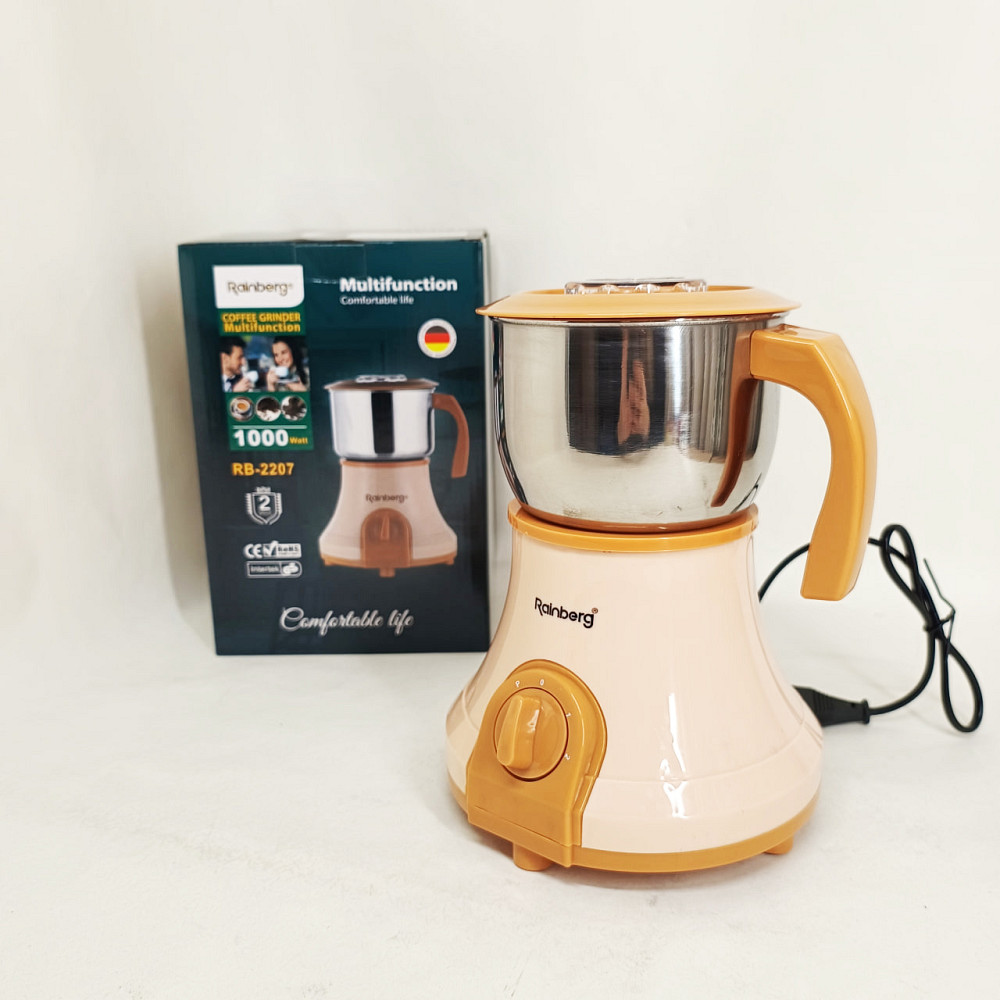 Кавомолка електрична топ Rainberg, Універсальна побутова кавомолка, Млин електричний для кави ON-89 Львів - фото 3