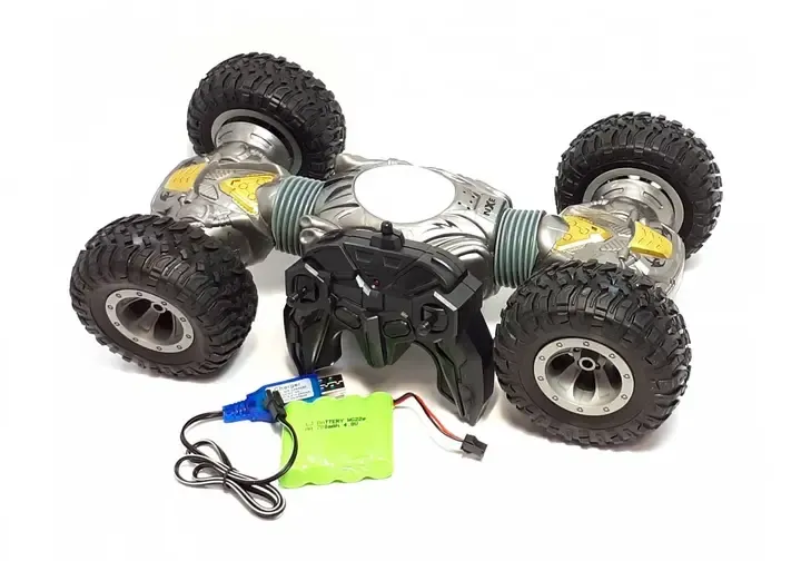 Машинка перевертыш на радиоуправлении Overlord 2488 Серый Коломыя - изображение 1