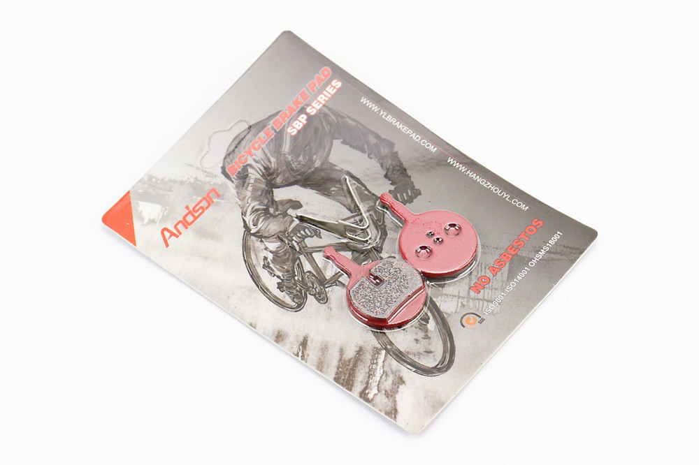 Гальмівні колодки Disk-brake (Avid Ball Bearing 5), червоні YL-1018 Київ - фото 1