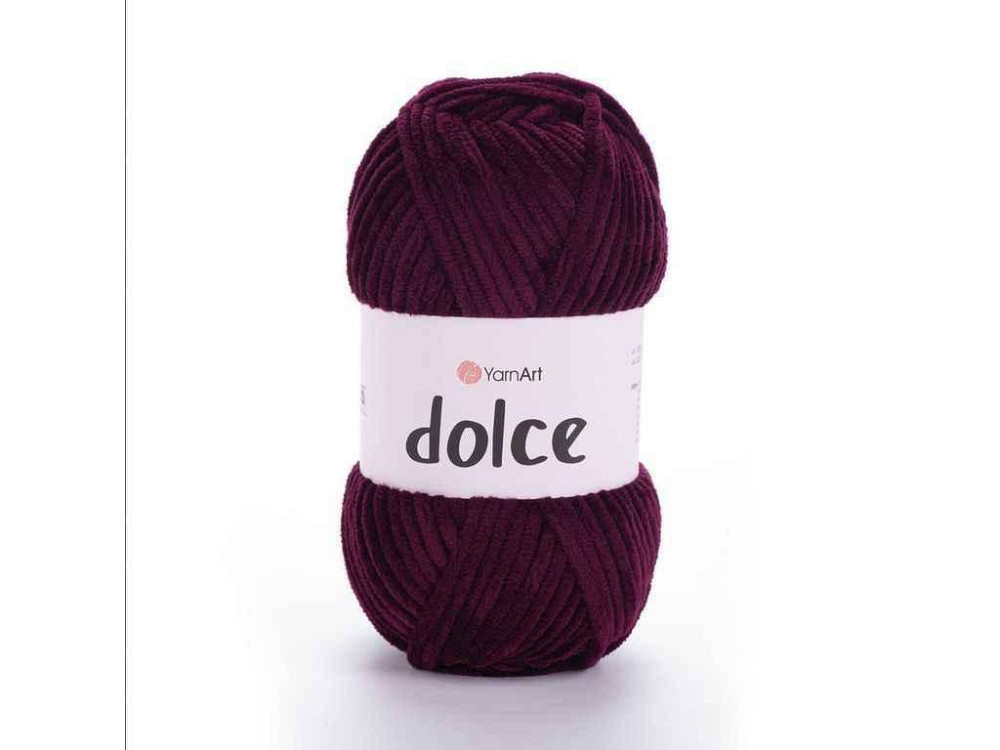 Пряжа Dolce темна фуксія 100% мікрополіестр 120м 100г 5шт/уп 780 ТМ YarnArt Київ - фото 1