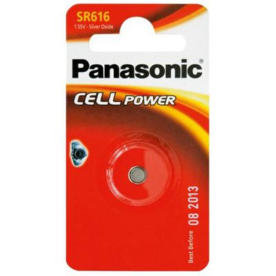 Батарейка Panasonic SR616 * 1 Silver Oxide (SR-616EL/1B) Винница - изображение 1