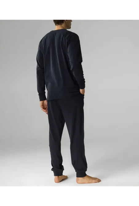 Чоловіча піжама (довгі штани, довгий рукав) 100% Бавовна Atlantic NMP-378 Київ - фото 3