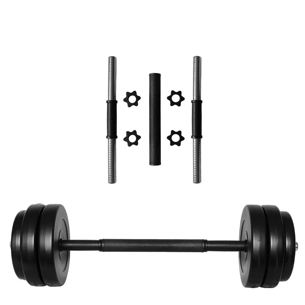 Комплект: Соединительная трубка для гантелей, 2 грифа, 4 гайки, 4 гайки, Разборная штанга Киев - изображение 2