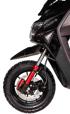 Електроскутер ATLAS Fox 2000W Black Київ