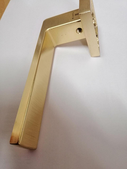 Ручка дверна ILAVIO 2036 Латунь матова Київ - фото 5