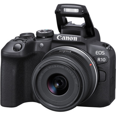 Цифровий фотоапарат Canon EOS R10 + RF-S 18-45 IS STM (5331C047) Вінниця - фото 8