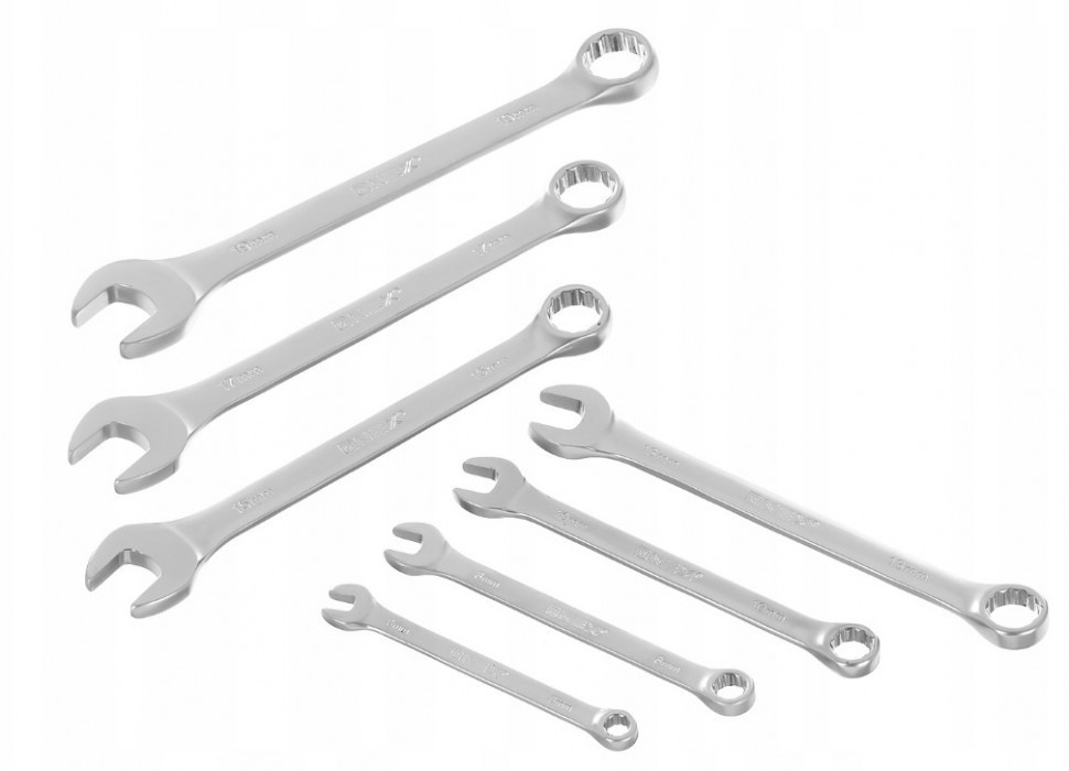 OX-3222 Набір комбінованих накидних гайкових ключів 12 шт 6–32 мм, міцна сталь + чохол Одеса - фото 3