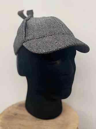 Кепка Шапелье шапка Шерлока Холмса RESTEQ, шляпа охотника за оленями на размер головы 55см Киев