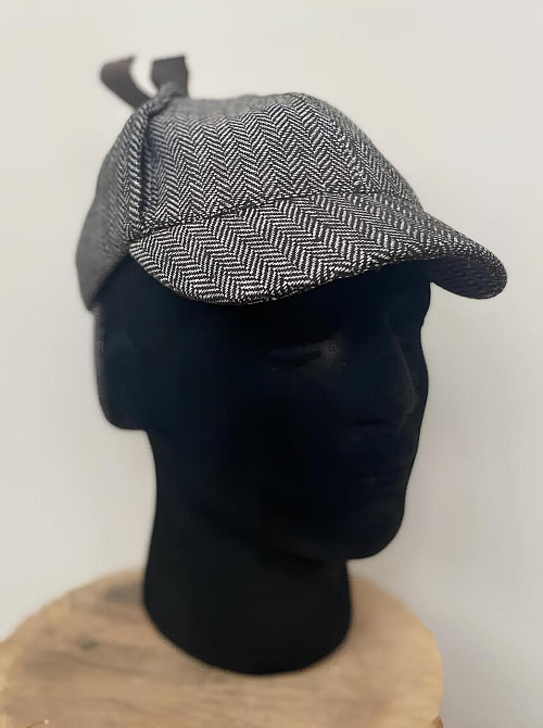 Кепка Шапелье шапка Шерлока Холмса RESTEQ, шляпа охотника за оленями на размер головы 55см Киев - изображение 5