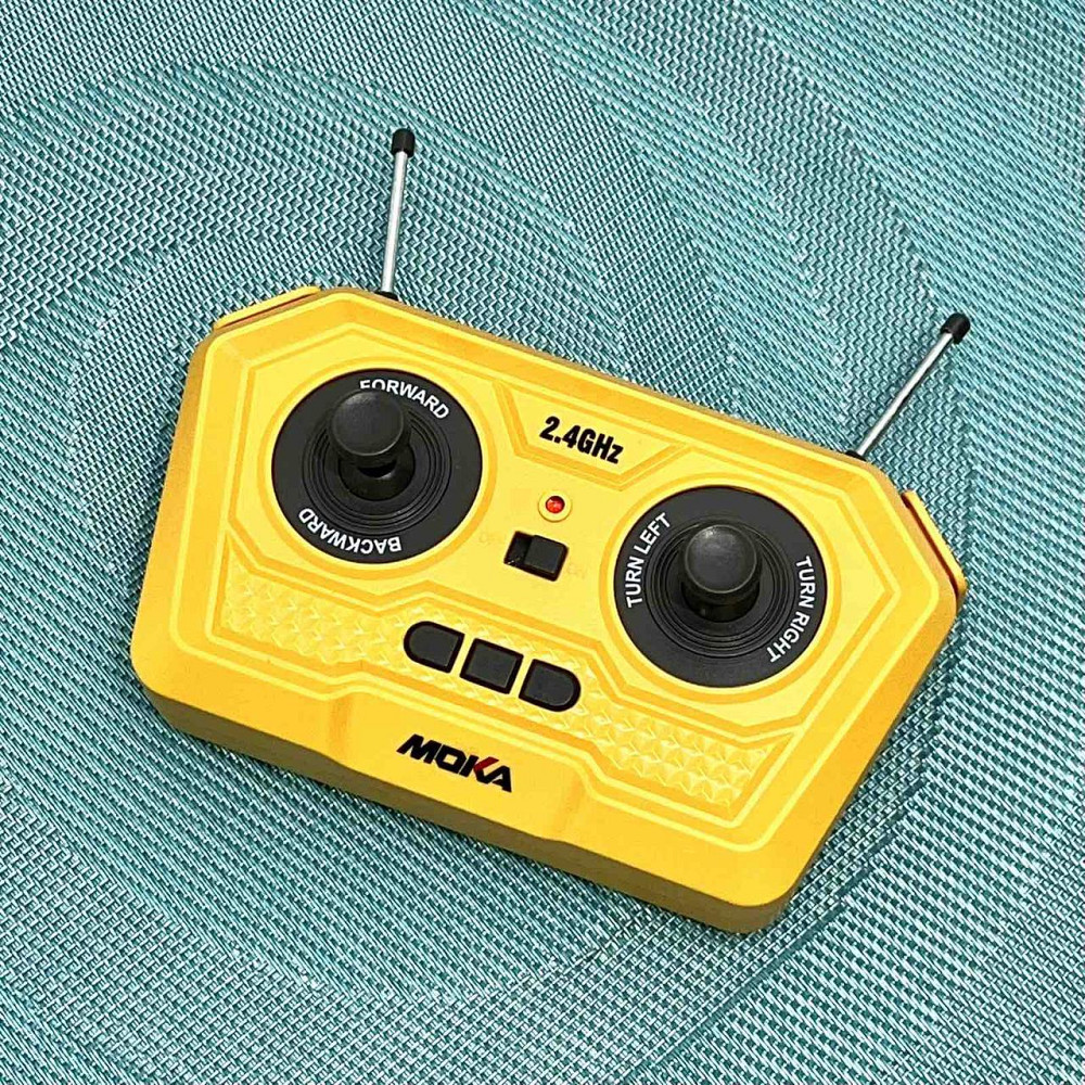 Спецтехніка на радіокеруванні Дорожня ковзанка гумові колеса USB-кабель Жовтий (2136) Чернигов - изображение 3