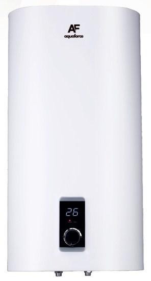 Бойлер Aquaforce Zenith Dry V80DF компактний плоский електричний водонагрівач 80 л сухий ТЕН 2 кВт вертикальний можнтаж Тернопіль - фото 1