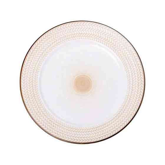 Фарфоровая сервировочная тарелка 26 см Киев