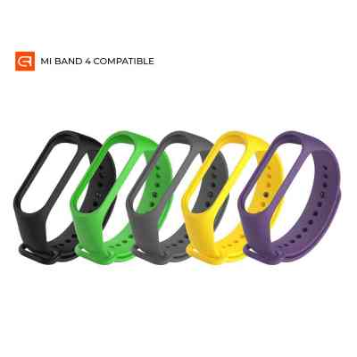 Ремешок для фитнес браслета Armorstandart комплект 5шт Xiaomi Mi Band 4/3 Flashtrack (ARM54426) Винница