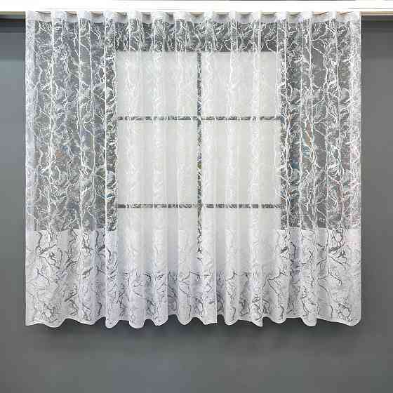 Тюль VR-Textil 1786т Жаккард Белый 300х160 см (40-015) Киев