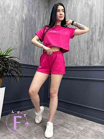 Костюм спортивный с шортами 