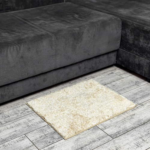 Килимок для ванної 60*50см Comfort бежевий поліестер Дариана Житомир