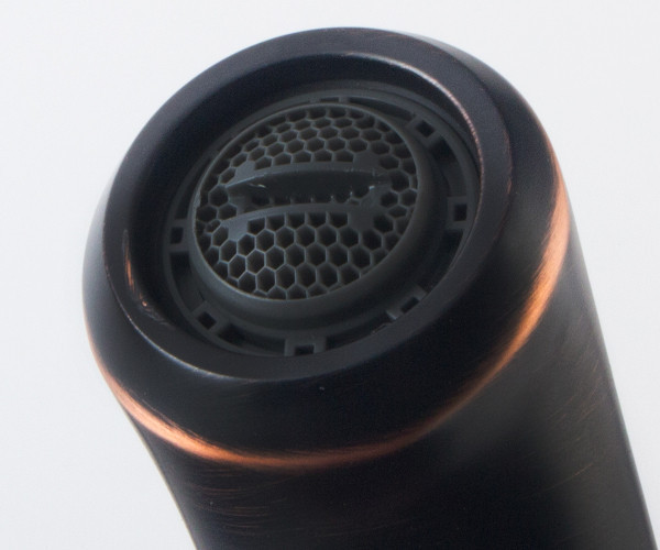 Змішувач для раковини настінний Imprese Podzima Zrala ZMK02170803 чорний/бронза Київ - фото 4