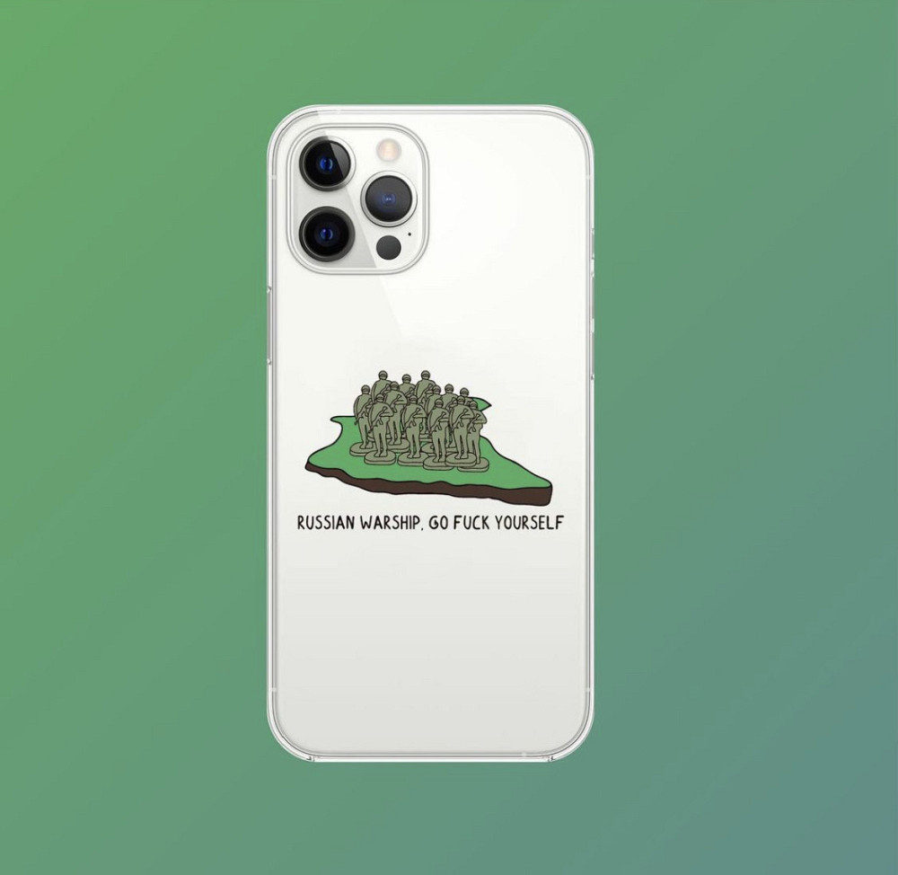 Премиум чехлы на Xiaomi , MEIZU ,HUAWEI , Samsung , и Iphone RUSSIAM WARSHIP GO FUCK YOURSELF Черновцы - изображение 1