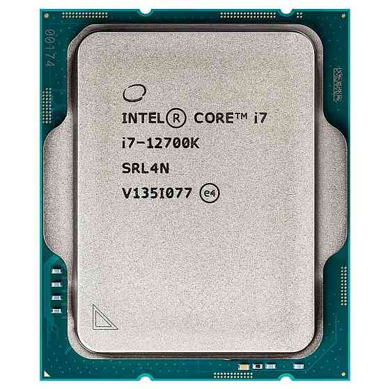 Процесор Intel Core i7 12700K 3.6 GHz (25MB, Alder Lake, 125W, S1700) Tray (CM8071504553828) ( Для настільного ПК ) Харків