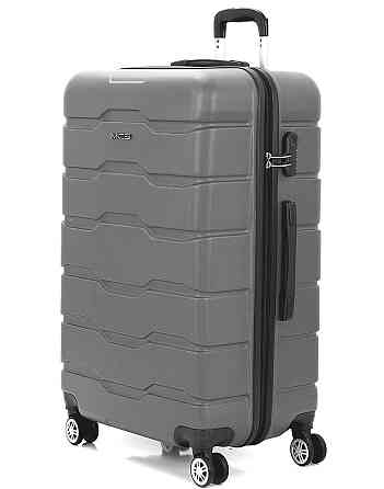 Валіза пластикова MCS V302 велика 76 см срібляста Київ