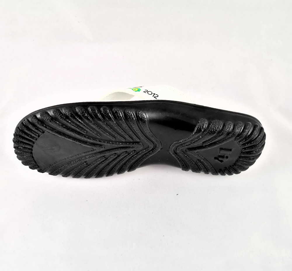 Чоловічі Шльопанці Тапочки Adidas Сланці В'єтнамки Адідас Білі (розміри: 41) Дніпро - фото 5