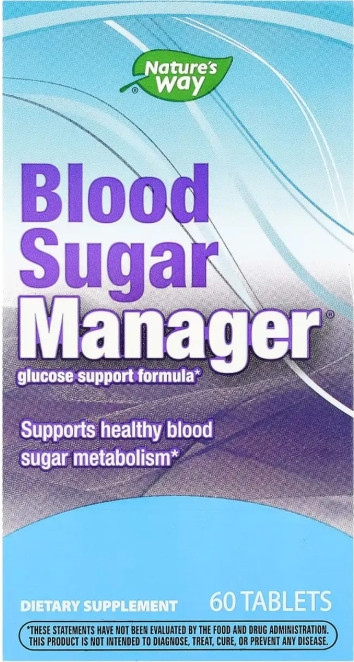 Уровень сахара в крови Naturе's Way  Blood Sugar Manager 60 таб Киев - изображение 1
