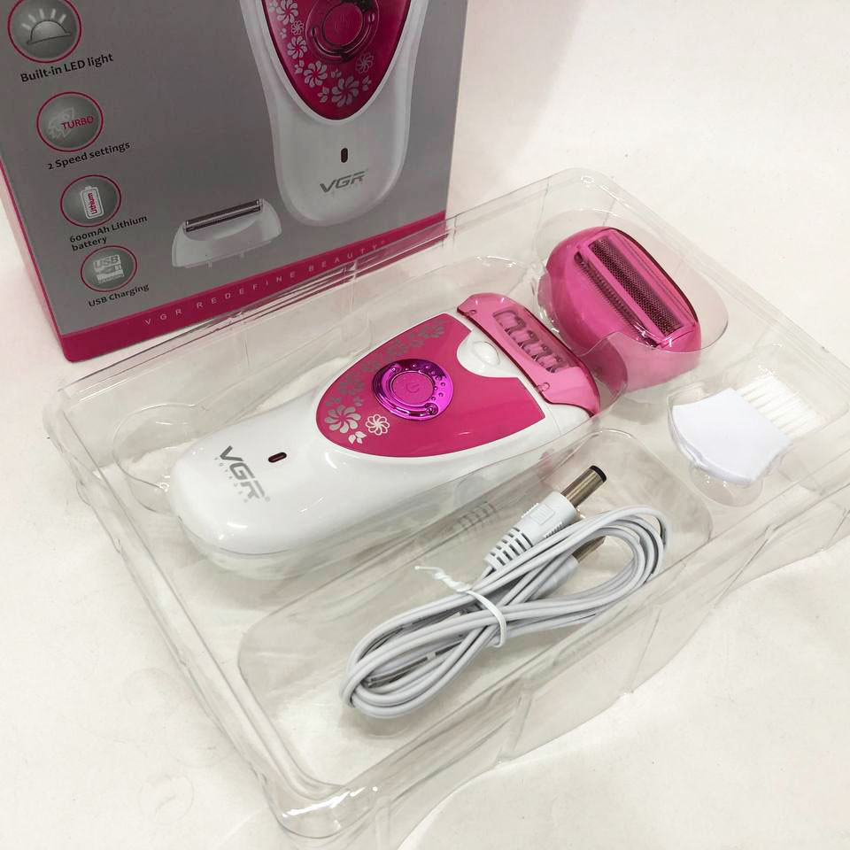 Эпилятор для удаления волос с насадками VGR, Качественный эпилятор женский для любых зон тела YS-82 Львов - изображение 5
