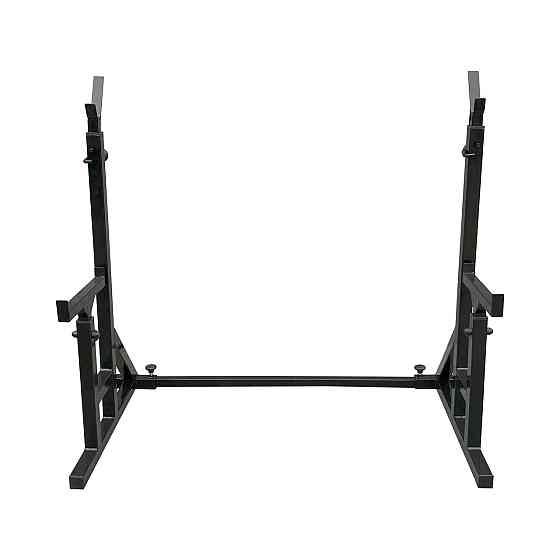 Стійки під штангу 40 на 40 мм зі страхувальними упорами Чорний Київ