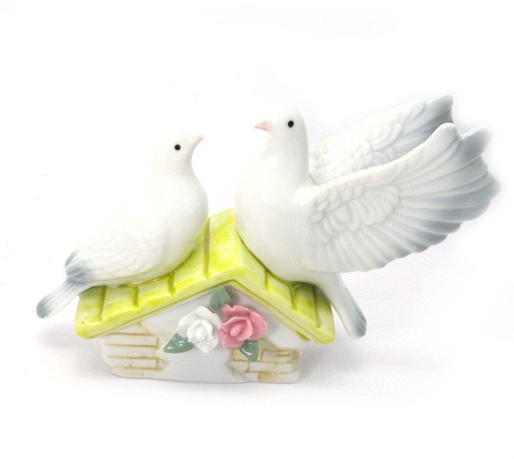 Фигурка Голуби пара фарфор Киев - изображение 1