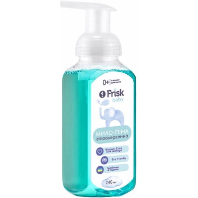 Мыло-пенка Frisk Baby 240 мл (4820197123285) Винница - изображение 1