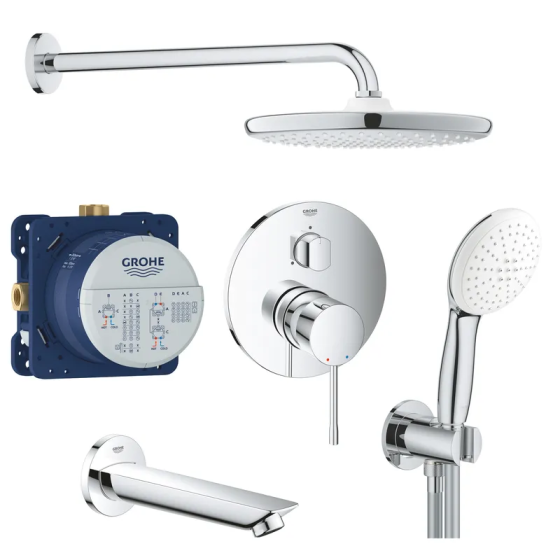 Набір для комплектації вани Grohe Essence з Tempesta 250   ( UA26417SC1 ) 21105 Харків