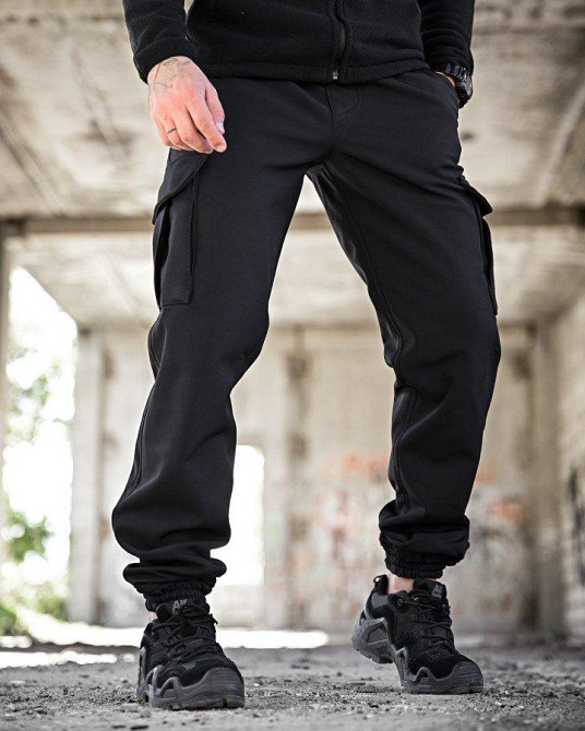 Зимние штаны soft shell BANDIT полиция ТР6411 Одесса - изображение 4