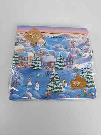 Салфетки бумажнае новогодние(ЗЗхЗЗ, 18шт)